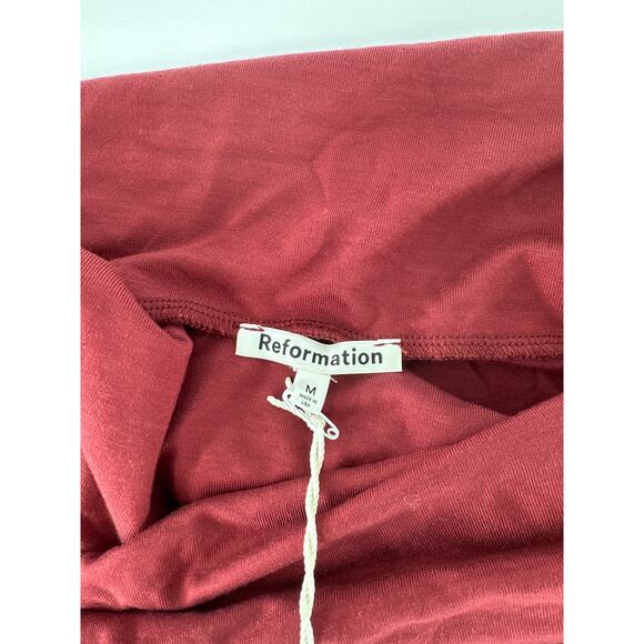 Reformation Florentina off shoulder long sleeve top - Picture 5 of 9